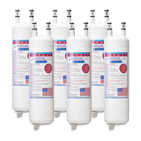 American Filter Co Frigidaire 242069601 Comparable Refrigerator Water Filters (made by Model number AFC-RF-E2), 6PK 242069601-AFC-RF-E2-6-92499